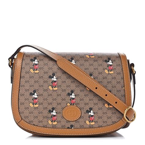 gucci mickey mouse bag original|gucci mickey mouse shoulder bag.